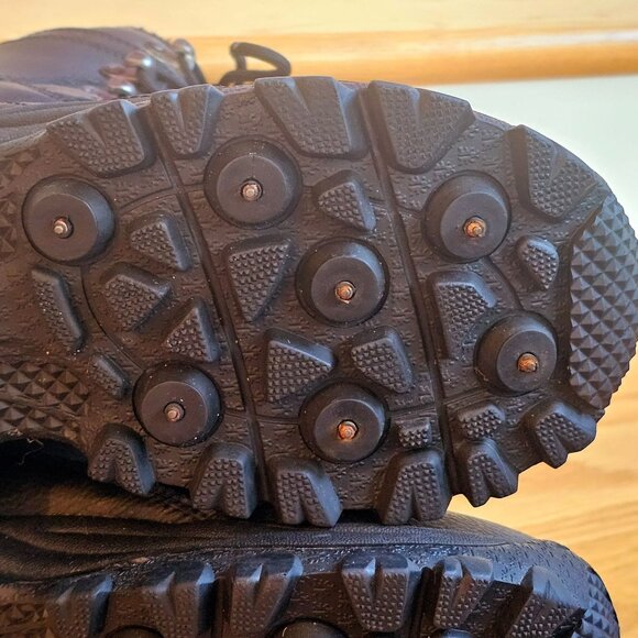 Icebug Womens Sorix2 BUgrip Black Leather Winter Hiking Snow Boots Size 7.5 EUC - Picture 11 of 12